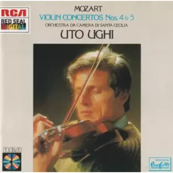 Violin Concertos Nos. 4 & 5 - Wolfgang Amadeus Mozart, Uto Ughi, Orchestra Da Camera Di Santa Cecilia