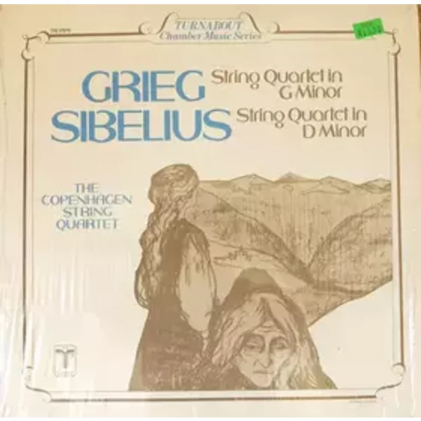 String Quartet In G Minor / String Quartet In D Minor - Jean Sibelius, Edvard Grieg, Københavns Strygekvartet