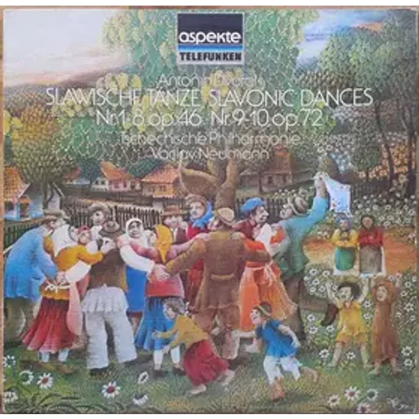 Slawische Tänze • Slavonic Dances Nr. 1-8, Op.46 - Nr. 9-10, Op.72 - The Czech Philharmonic Orchestra, Antonín Dvořák, Václav Neumann