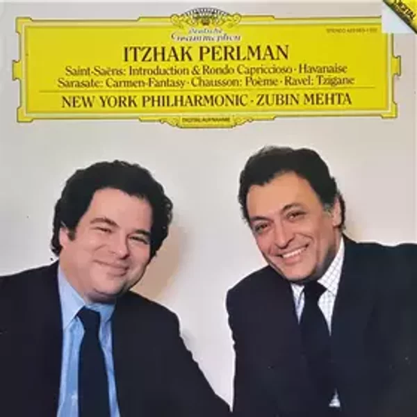 Sarasate / Chausson / Saint-Saëns / Ravel - Zubin Mehta, Itzhak Perlman, New York Philharmonic