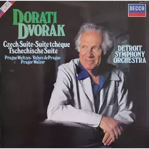 Czech Suite = Suite Tchèque = Tschechische Suite / Prague Waltzes = Valses De Prague = Prager Walzer - Detroit Symphony Orchestra, Antal Dorati, Antonín Dvořák