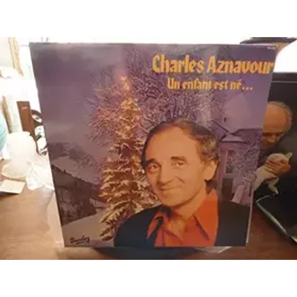 Charles Aznavour : un enfant est né disque barclay 91.022 - Charles Aznavour