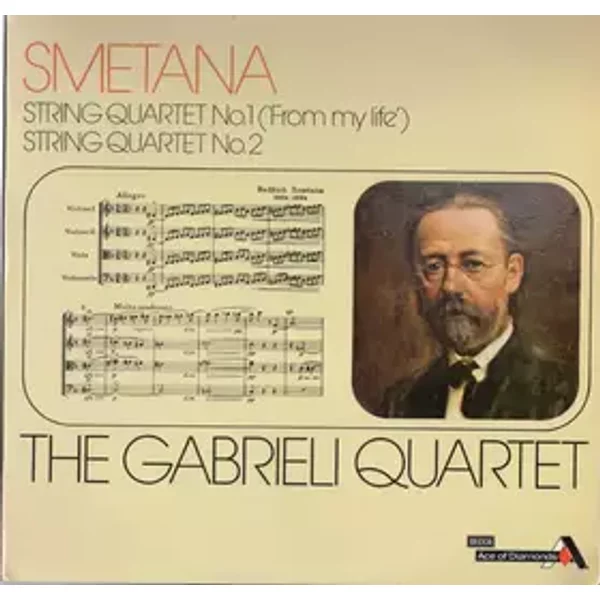 String Quartet No. 1 ('From My Life'), String Quartet No. 2 - Bedřich Smetana, The Gabrieli String Quartet