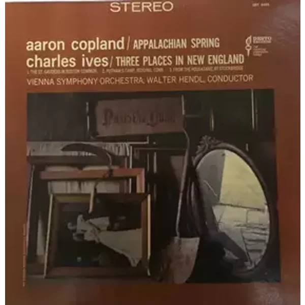 Aaron Copland / Applachian Spring ; Charles Ives / Three Places In New England - Wiener Symphoniker, Aaron Copland, Charles Ives, Walter Hendl