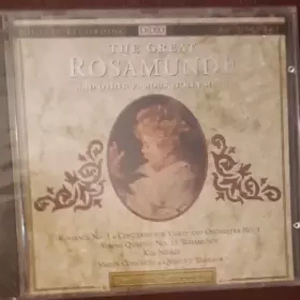 The Great Rosamunde And Other Great Violin Music - Felix Mendelssohn-Bartholdy, Johann Sebastian Bach, Franz Schubert, Joseph Haydn, Ludwig van Beethoven, Max Bruch
