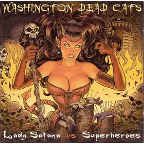 Lady Satana Vs Superheroes - Washington Dead Cats