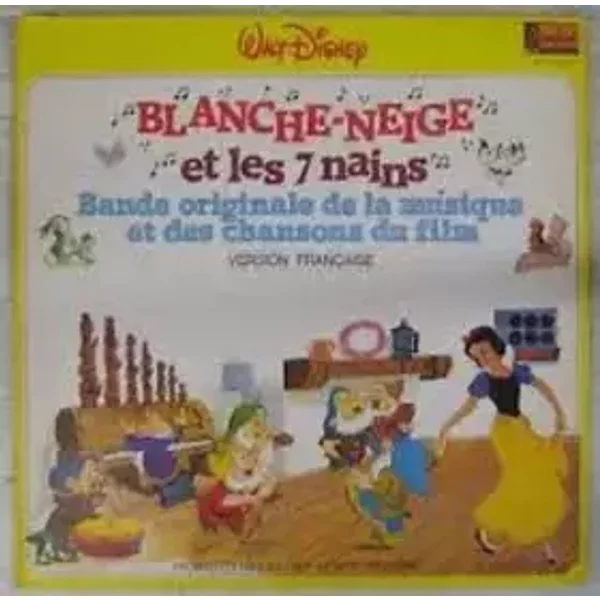 Blanche Neige Et Les 7 Nains (Bande Originale De La Musique Et Chansons Du Film) - Unknown Artist