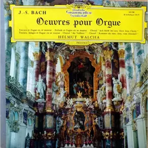 Oeuvres Pour Orgue - Johann Sebastian Bach, Helmut Walcha