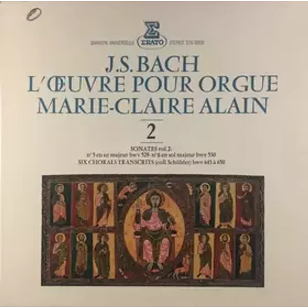 Sonates Vol.2 - Johann Sebastian Bach, Marie-Claire Alain