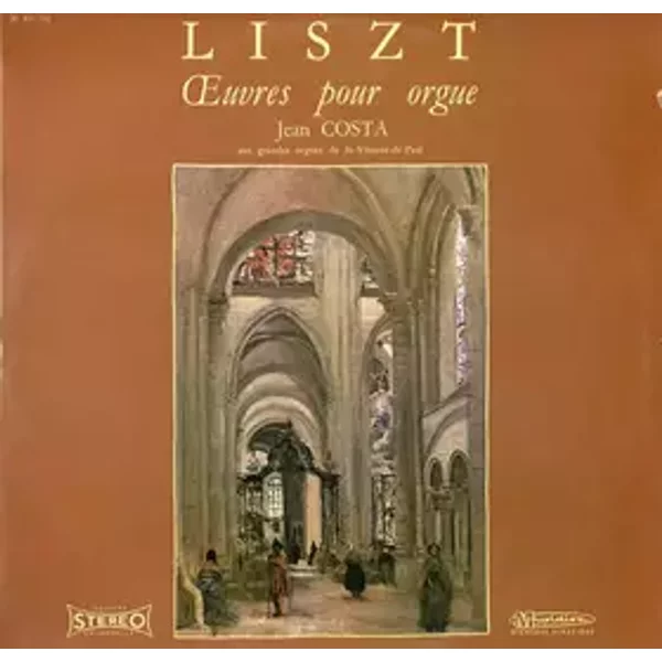 Oeuvres Pour Orgue - Franz Liszt, Jean Costa (2)