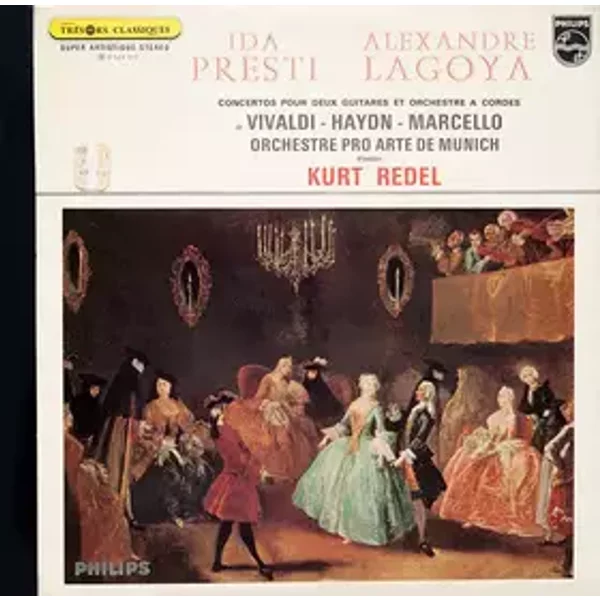 Concertos pour deux guitares et orchestre a cordes - Alexandre Lagoya, Ida Presti