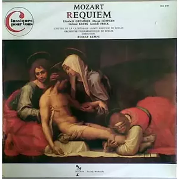 Requiem - Wolfgang Amadeus Mozart, Chor Der St. Hedwigs-Kathedrale Berlin, Berliner Philharmoniker, Rudolf Kempe