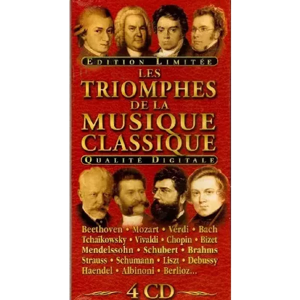 LES TRIOMPHES DE LA MUSIQUE CLASSIQUE - COFFRET 4 CD