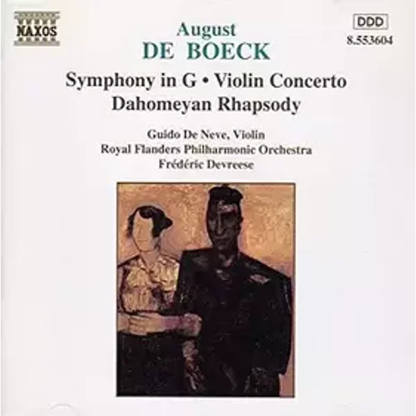 Symphony In G / Violin Concerto / Dahomeyan Rhapsody - August De Boeck