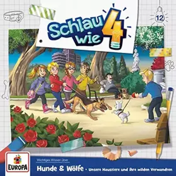 012/Hunde und Wölfe.Unsere Haustiere und Ihre Wil - Schlau Wie Vier