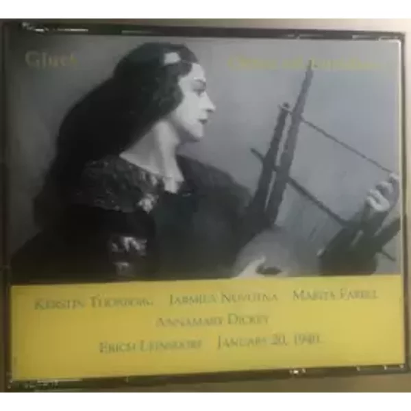 Orfeo Ed Euridice - January 20, 1940 - Erich Leinsdorf, Christoph Willibald Gluck, Jarmila Novotná, Kerstin Thorborg, Marita Farell, Annamary Dickey