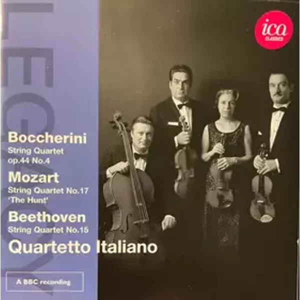 String Quartet Op.44 No.4 / String Quartet No.17 "Hunt" / String Quartet No.15 - Wolfgang Amadeus Mozart, Luigi Boccherini, Ludwig van Beethoven, Quartetto Italiano