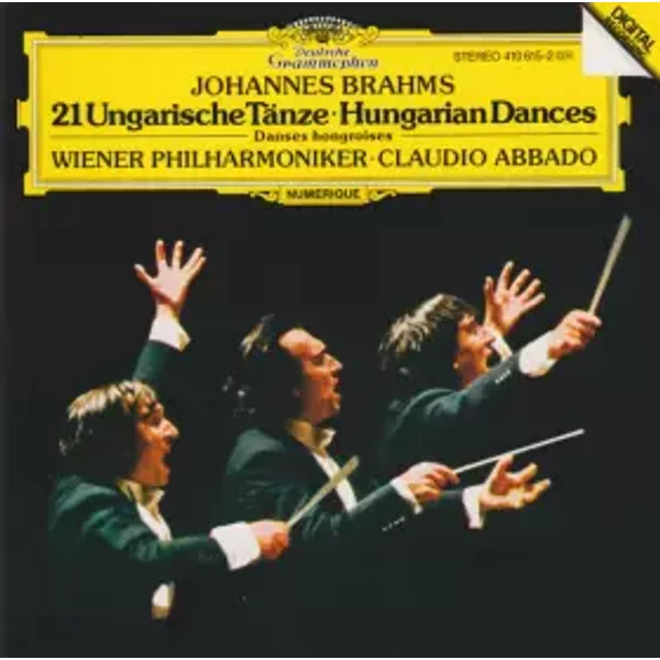 21 Ungarische Tänze - Hungarian Dances - Danses Hongroises - Claudio Abbado, Wiener Philharmoniker, Johannes Brahms