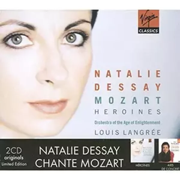 Coffret 2 CD : Heroines / Air de concert - Natalie Dessay & louis langrée