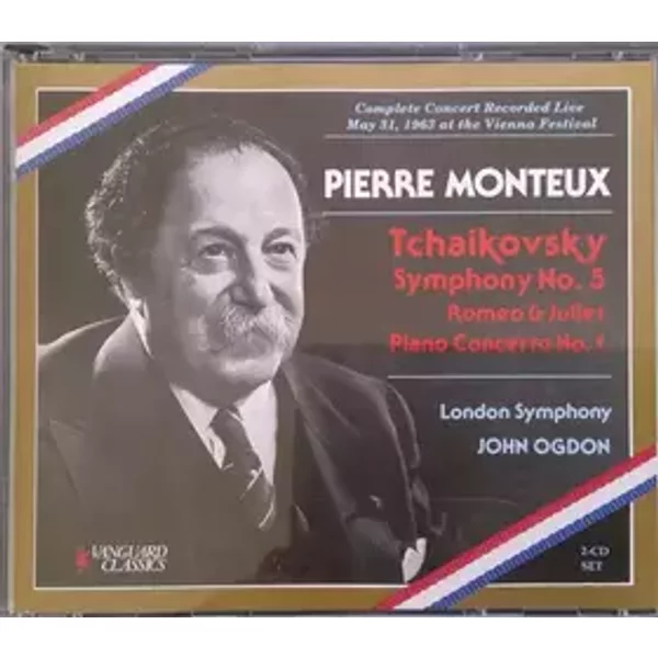 Symphony No. 5 / Romeo And Juliet / Piano Concerto No. 1 - Pyotr Ilyich Tchaikovsky, Pierre Monteux, John Ogdon, London Symphony Orchestra