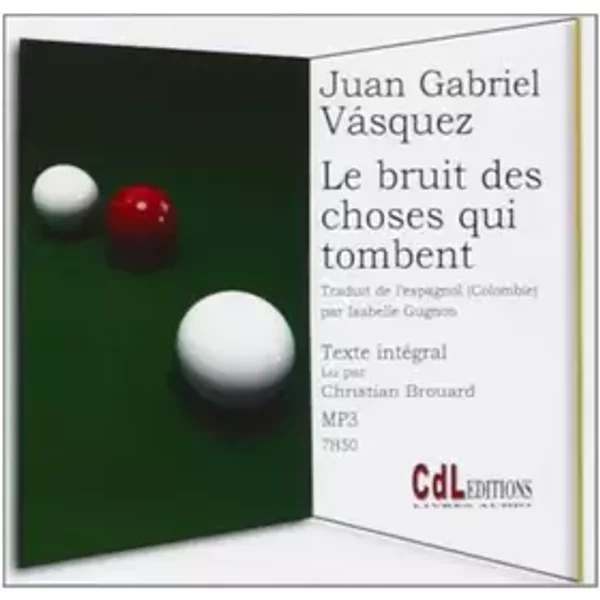 Le Bruit des Choses Qui Tombent (CD MP3)