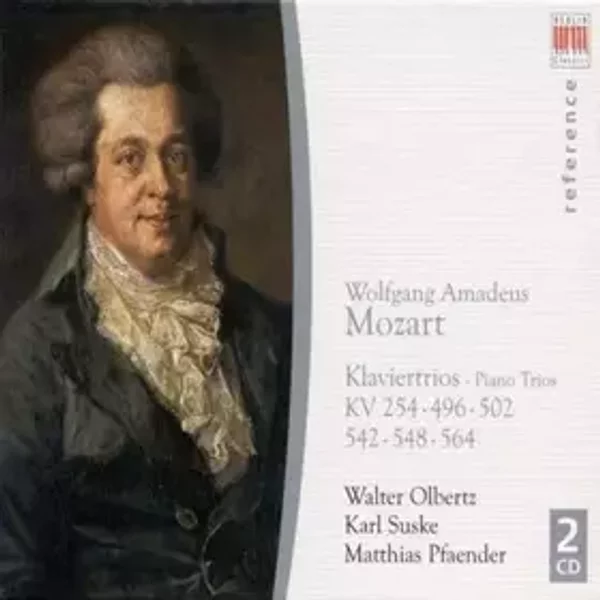 Piano Trios - Wolfgang Amadeus Mozart, Karl Suske, Walter Olbertz, Matthias Pfaender