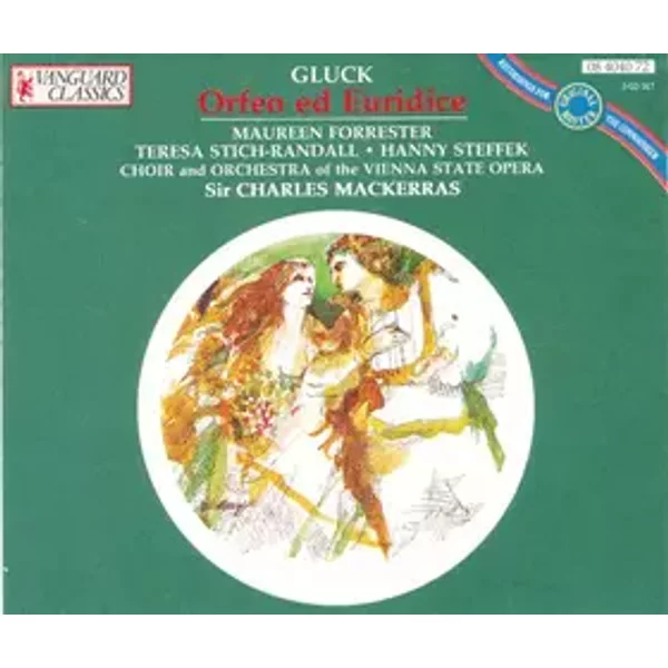 Orfeo Ed Euridice - Christoph Willibald Gluck, Sir Charles Mackerras, Orchester Der Wiener Staatsoper, Wiener Staatsopernchor, Teresa Stich-Randall, Maureen Forrester, Hanny Steffek