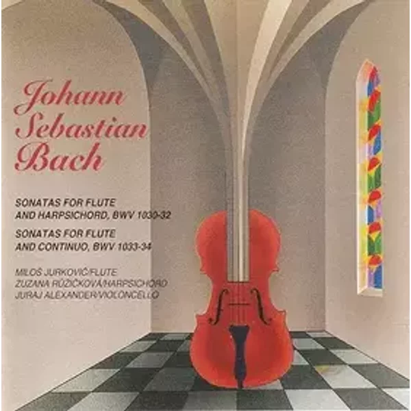 Sonates pour Flûte Bwv1030-1034 - Js Bach / Milos Jurkovic