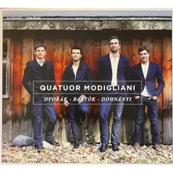 Quatuor à Cordes N°12 / Quatuor à Cordes N°2 / Quatuor à Cordes N°3 - Béla Bartók, Antonín Dvořák, Ernst von Dohnányi, Quatuor Modigliani