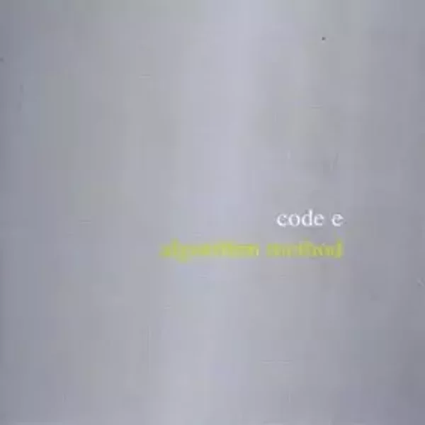 Algorithm Method - Code E