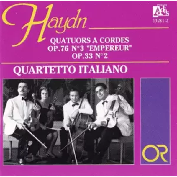 Quatuors A Cordes Op. 76 No3 "Empereur" Op. 33 No2 - Joseph Haydn, Quartetto Italiano, Paolo Borciani, Elisa Pegreffi, Piero Farulli, Franco Rossi (2)