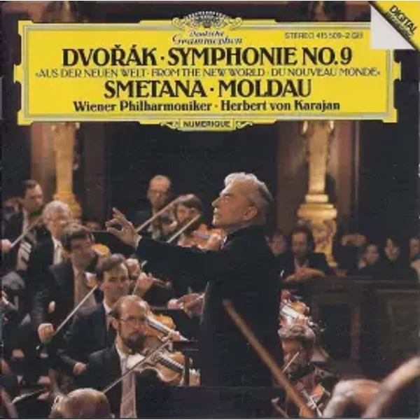 Symphonie Nr. 9 • Die Moldau - Wiener Philharmoniker, Bedřich Smetana, Herbert von Karajan, Antonín Dvořák
