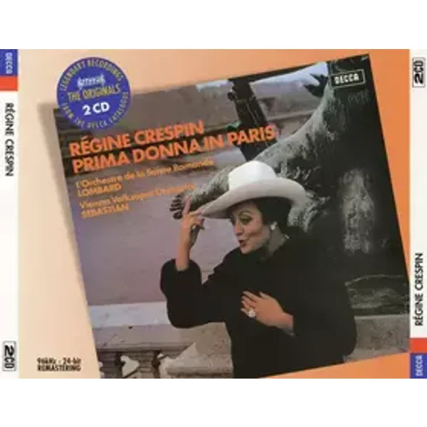 Prima Donna In Paris - Régine Crespin, L'Orchestre De La Suisse Romande, Alain Lombard, Wiener Volksopernorchester, Georges Sebastian