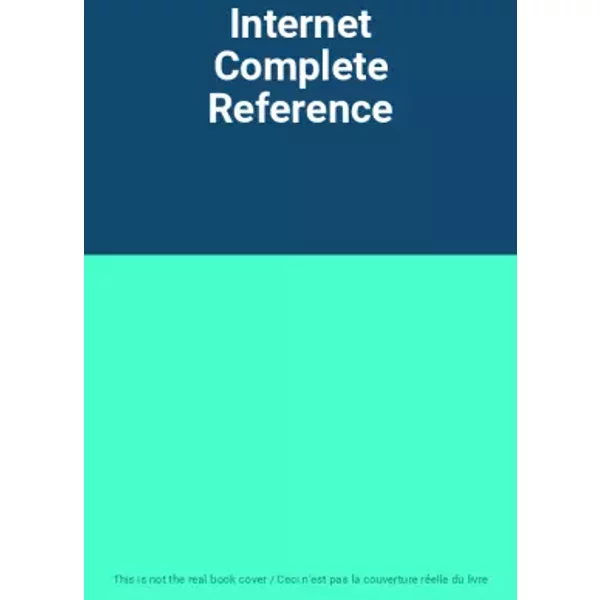 Internet Complete Reference