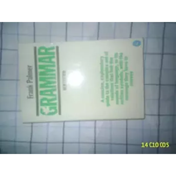 Grammar - F. R. Palmer