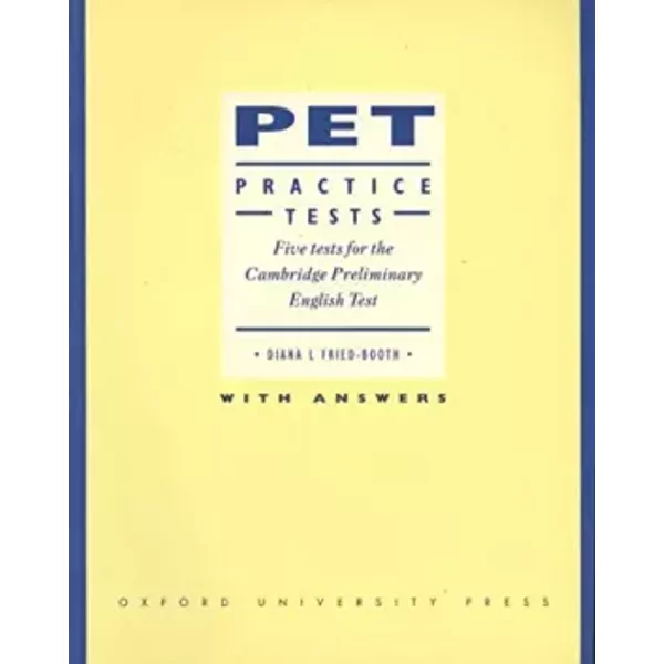 Pet Practice Tests: Student's Book (With Key) - Varios Autores-image