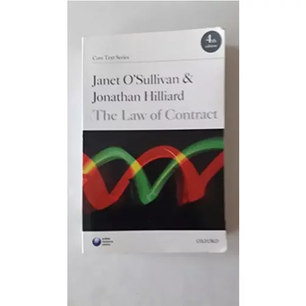 The Law Of Contract (Core Text Series) - Janet O'sullivan, Jonathan Hilliard-image