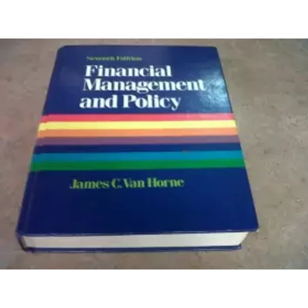 Financial Management And Policy - James C. Horne Van-image