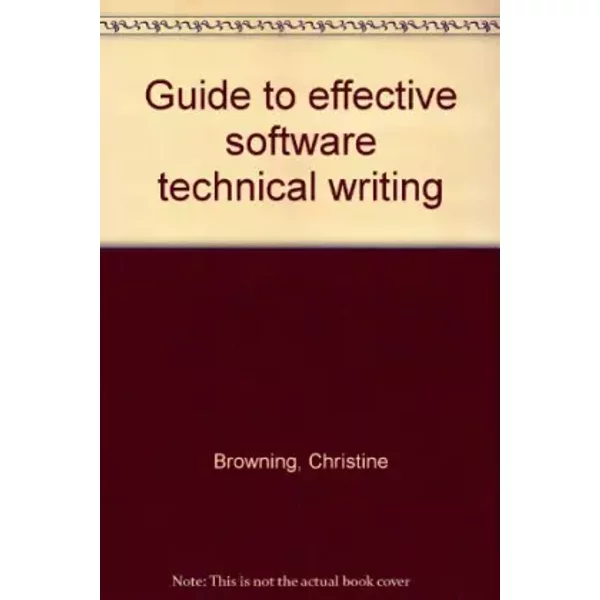 Guide to effective software technical writing