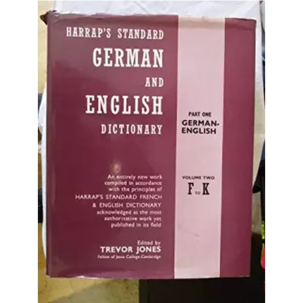 Harrap's Standard German-English Dictionary: F-K V. 2-image