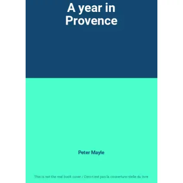 A Year In Provence - Peter Mayle-image