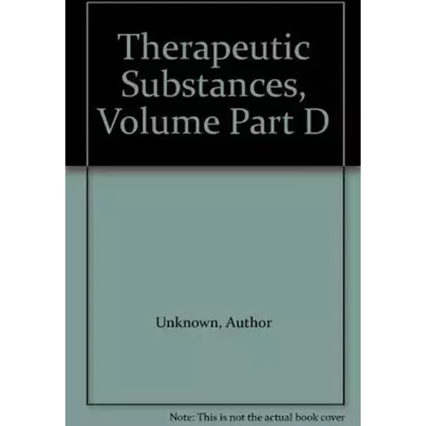 Elsevier's Encyclopaedic Dictionary of Medicine, Part D: Therapeutic Substances : English, French, German, Italian and Spanish - A. F. Dorian