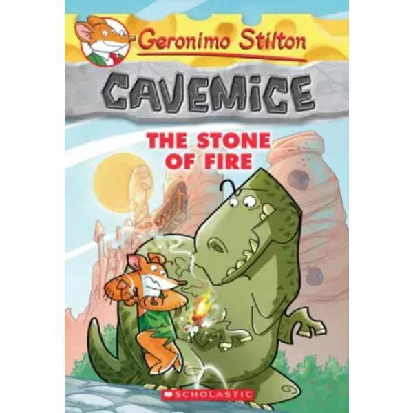 The Stone Of Fire (Geronimo Stilton Cavemice #1) - Geronimo Stilton-image