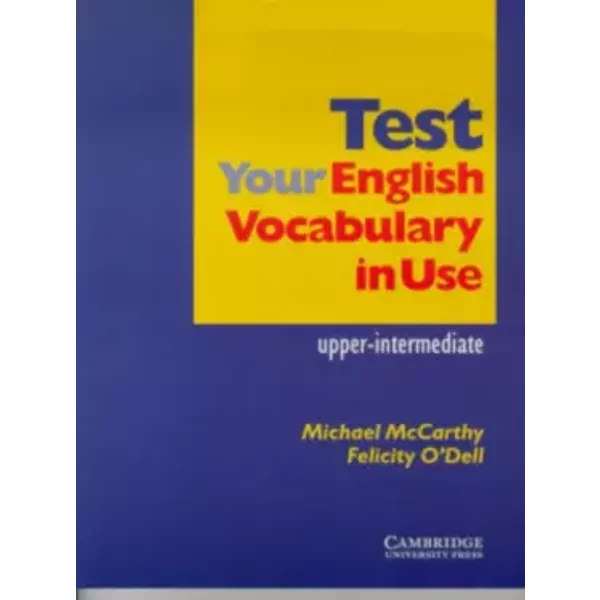 Test Your English Vocabulary In Use Upper-Intermediate - Michael Mccarthy-image