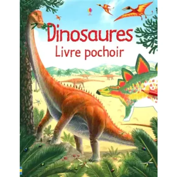 Dinosaures - Livre pochoir - Alice Pearcey, Tetsuo Kushii, Helen Wood, Véronique Durand