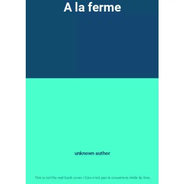 A La Ferme - Unknown Author-image