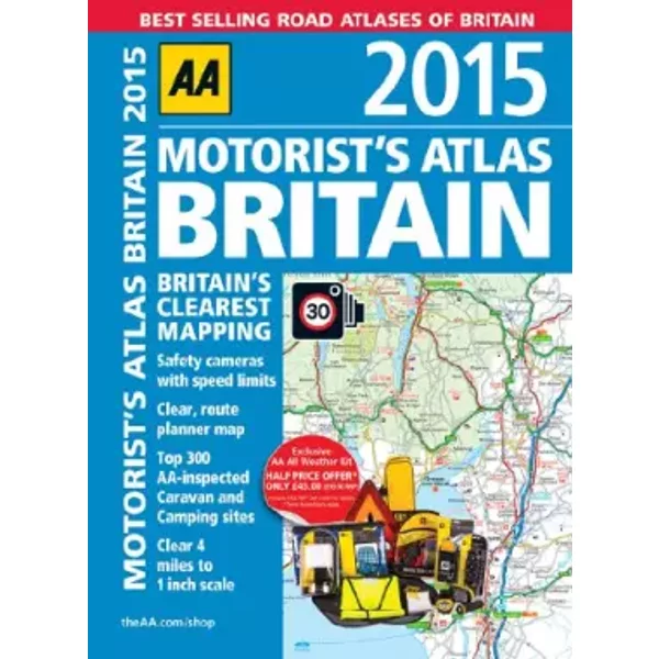 Motorist's 2015 Atlas Britain - Aa Publishing-image