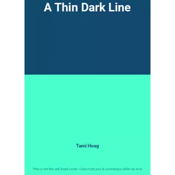 A Thin Dark Line - Tami Hoag-image