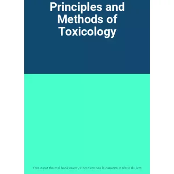 Principles And Methods Of Toxicology-image