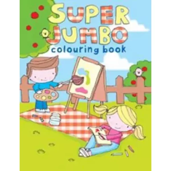 Super Jumbo Colouring Book-image